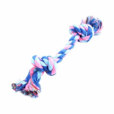 16cm Pet Dog Braided Knot Cotton Rope String Cord (Random Color)