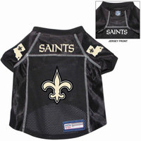 New Orleans Saints Dog Pet Premium Alternate Jersey XS