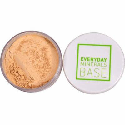 Everyday Minerals BASE 3W Semi Matte Golden Beige -- 0.17 oz (pack of 4)