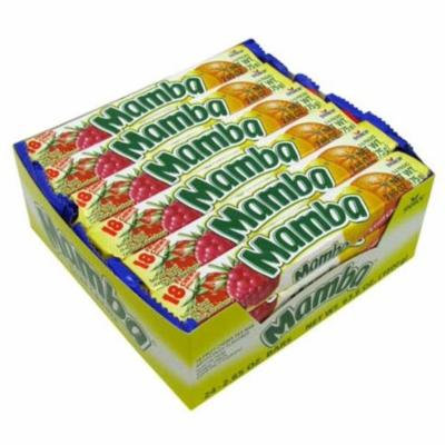 2 Pack - Mamba Variety 18 Fruit Chews 24 pack (2.65 oz per pack)