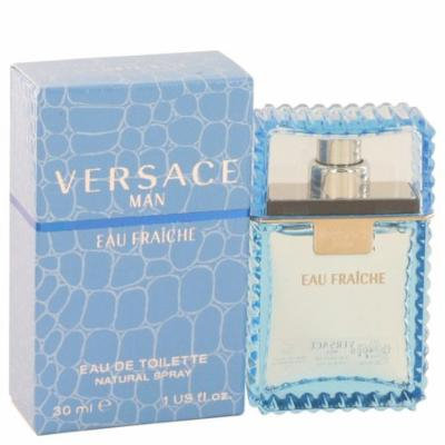 Versace Eau Fraiche Eau De Toilette Spray (Blue) 1 oz