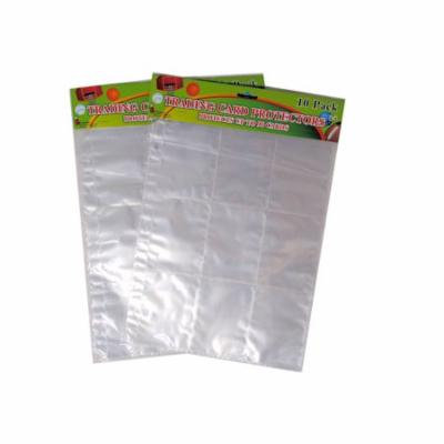 20 Trading Card Baseball Pages 9 Pocket Protective