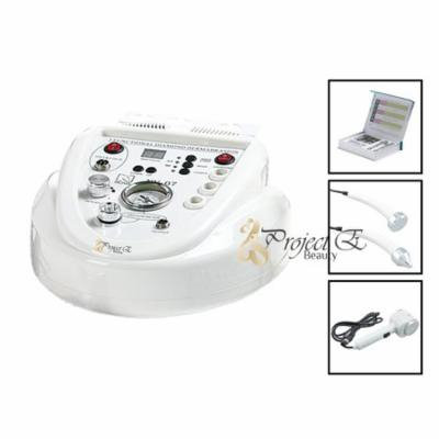 3in1 Diamond Microdermabrasion Dermabrasion Peeling Ultrasound Massager Cold Warm Therapy Hammer Skin Lift Machine