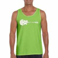 Los angeles pop art Big Men's tank top - whole lotta love