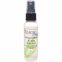 Green Clover And Aloe Body Spray, 2 ounces