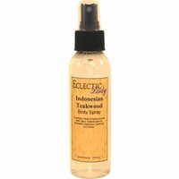 Indonesian Teakwood Body Spray, 4 ounces