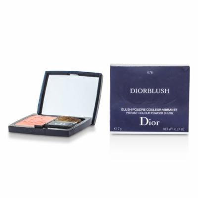 Christian Dior - DiorBlush Vibrant Colour Powder Blush - # 676 Coral Cruise -7g/0.24oz