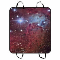 ZKGK Galaxy Space Universe Dog Car Seat Cover Dog Car Seat Cushion Waterproof Hammock Seat Protector Cargo Mat for Cars SUVs and Trucks 54x60 inches