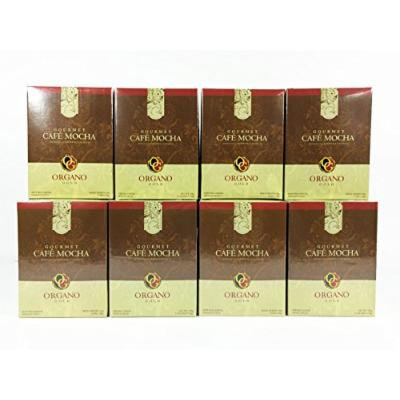 8 Boxes of Organo Gold Ganoderma Gourmet - Gourmet Cafe Mocha (15 sachets per box)