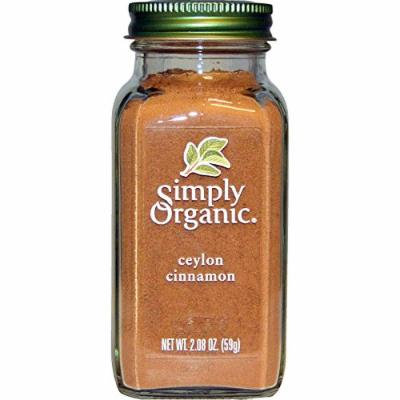 Simply Organic, Organic Ceylon Cinnamon, 2.08 oz(Pack of 3)