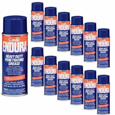 Castle C1630 Endura Heavy Duty Penetrating Grease, 10.75 oz, 12-Pack