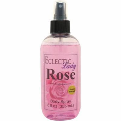 Rose Body Spray (Double Strength), 8 ounces