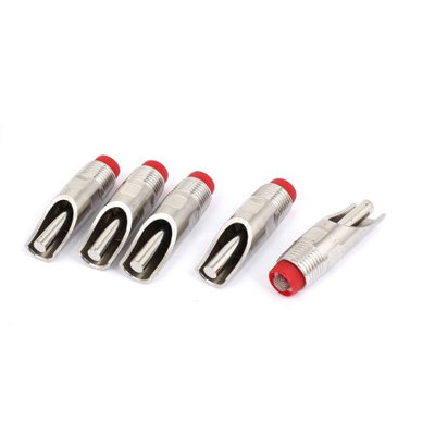 1/2 BSP Stainless Steel Nipple Drinker 5 Pcs for Pig Dog Horse Drinking