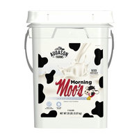 Augason Farms Morning Moo's Low Fat Milk Alternative Certified Gluten Free Emergency Bulk Food Storage 4-Gallon Pail 533 Servings