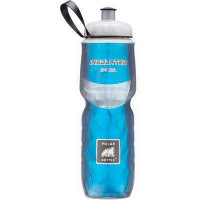 Polar Insulated Water Bottle: 24oz, Red