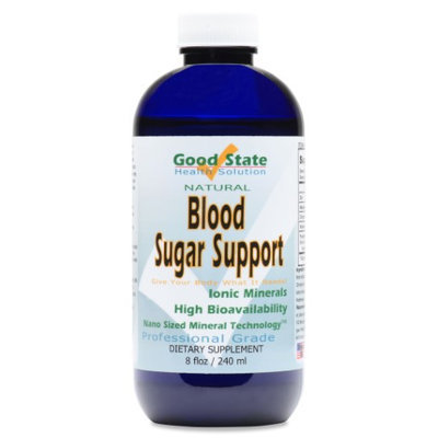 Good State Liquid Ionic Minerals Blood Sugar Support (96 Day Supply)