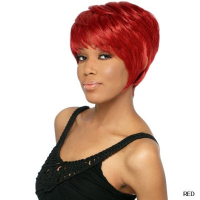 FreeTress Equal Premium Synthetic Lace Front Wig - NATURAL HAIRLINE REESE (1-JET BLACK)