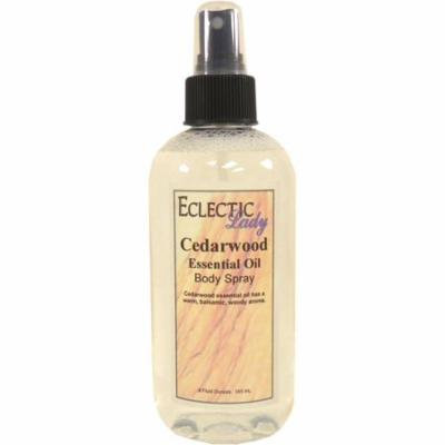 Cedarwood Essential Oil Body Spray, 8 ounces