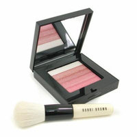 Bobbi Brown - Rose Shimmer Brick Set: Rose Shimmer Brick Compact + Mini Face Blender Brush (Limited Edition) -2pcs