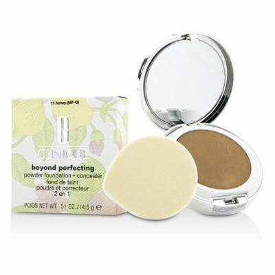 Clinique - Beyond Perfecting Powder Foundation + Corrector - # 11 Honey (MF-G) -14.5g/0.51oz