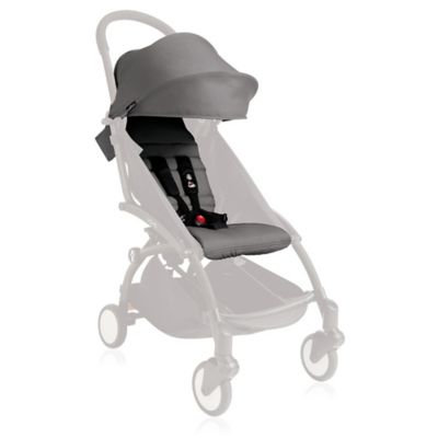 Yoyo+ Color Pack Canopy and Seat Pad Set, Gray - Babyzen