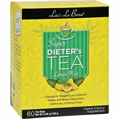 Laci Le Beau Super Dieter s Tea Lemon Mint - 60 Tea Bags
