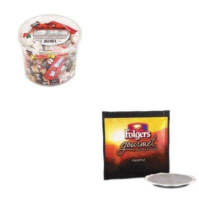 KITFOL63103OFX00013 - Value Kit - Folgers Gourmet Selections Coffee Pods (FOL63103) and Office Snax Soft amp;amp; Chewy Mix (OFX00013)