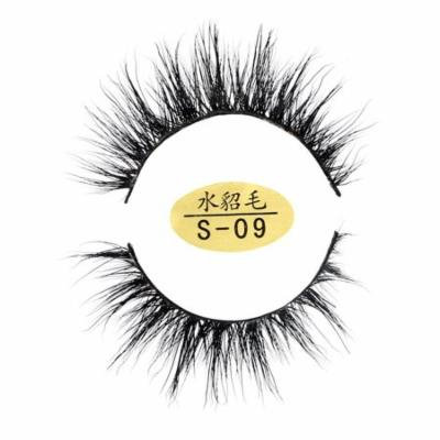 DZT1968 Natural 3D Eyelashes 100% faux Mink Hand-made False Lashes Soft 1 Pair