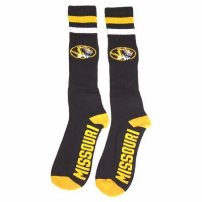 Missouri Tigers Black Tube Sock
