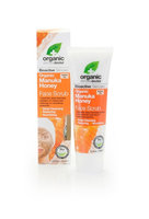Organic Manuka Honey Face Scrub Organic Doctor 125 ml Cream