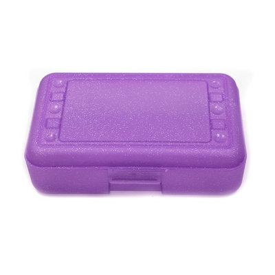 Romanoff Products ROM60250 Pencil Box Purple Sparkle