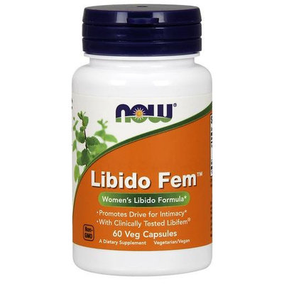 Libido Fem Now Foods 60 VCaps