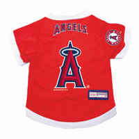 Los Angeles Angels Dog Pet Premium Alternate Jersey SMALL