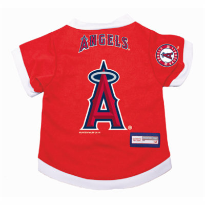 Los Angeles Angels Dog Pet Premium Alternate Jersey SMALL