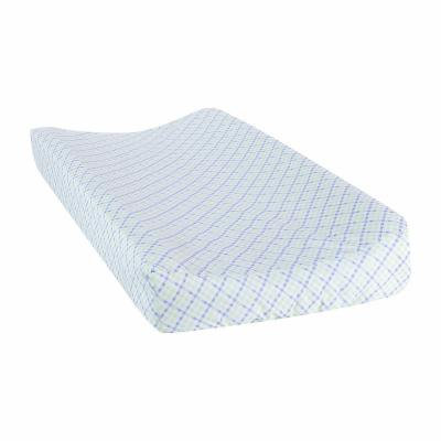 Trend Lab Forest Tales Plaid Changing Pad Cover