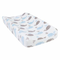 Trend Lab Whales Plush Changing Pad Cover