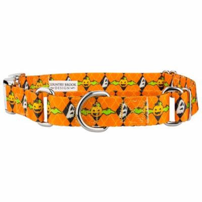 Country Brook Petz™ When Pumpkins Fly Martingale with Premium Buckle