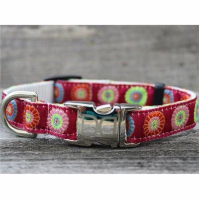 Diva Dog UBS247 Sahara Rose Dog Collar - Teacup Sized