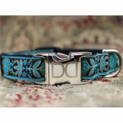 Diva Dog UBS35 Boho Peacock Dog Collar - Medium & Large Sized