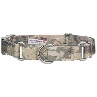 Country Brook Petz™ Mountain Viper Camo Martingale with Premium Buckle