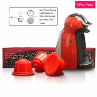Refillable Dolce Gusto Coffee Capsule Reusable Dolce Gusto Coffee Pod Filters (3 Pack)