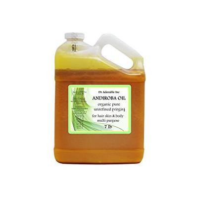 Dr. Adorable - 100% Pure Andiroba Oil Organic Cold Pressed Unrefined Virgin Natural Hair Skin Care - 7 Lb