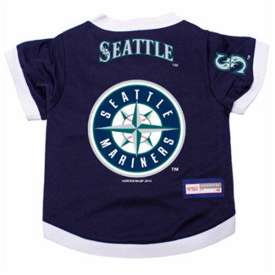 Seattle Mariners Dog Pet Premium Alternate Jersey XS