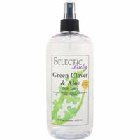 Green Clover And Aloe Body Spray (Double Strength), 16 ounces