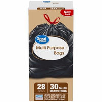 Great Value™ 30G Drawstring Large Trash Bags 28 ct Box