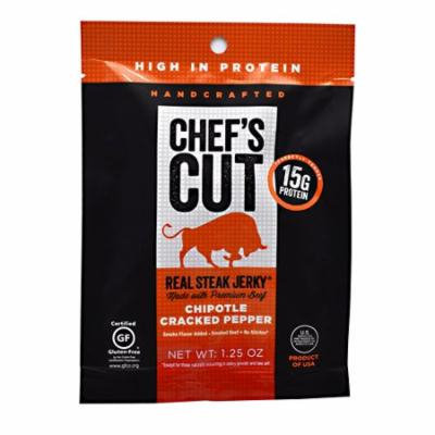 Chef's Cut Real Jerky Real Steak Jerky Chipotle Cracked Pepper - 1.25 oz