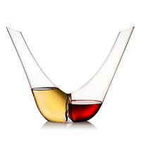 Rogaska Duo Decanter-CLEAR-One Size