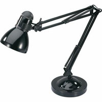 Lorell 10-watt LED Desk/Clamp Lamp, Black