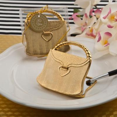 40 'Elegant Reflections' Collection Gold Purse Compact Mirror