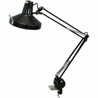 Lorell Dual Bulb Architect-style Magnifier Lamp, Black
